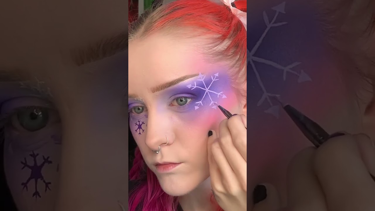 a little snowflake winter wonderland, don&rsquo;t mind if i do! lil bit of inspo from&nbsp;@anns.glam&nbsp;_______..