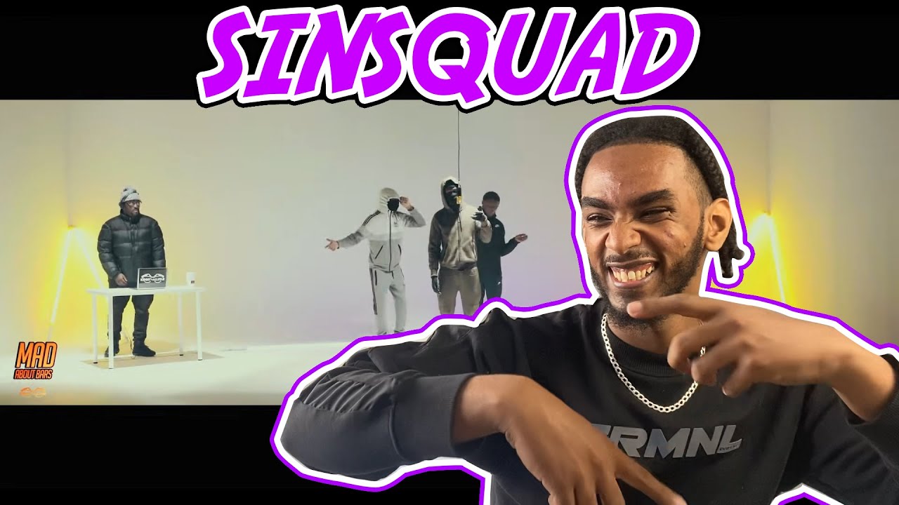 [TB SERIES] #SinSquad (GP x Uncs x KayyKayy) - Mad About Bars w/Kenny Allstar REACTION! | TheSecPaq