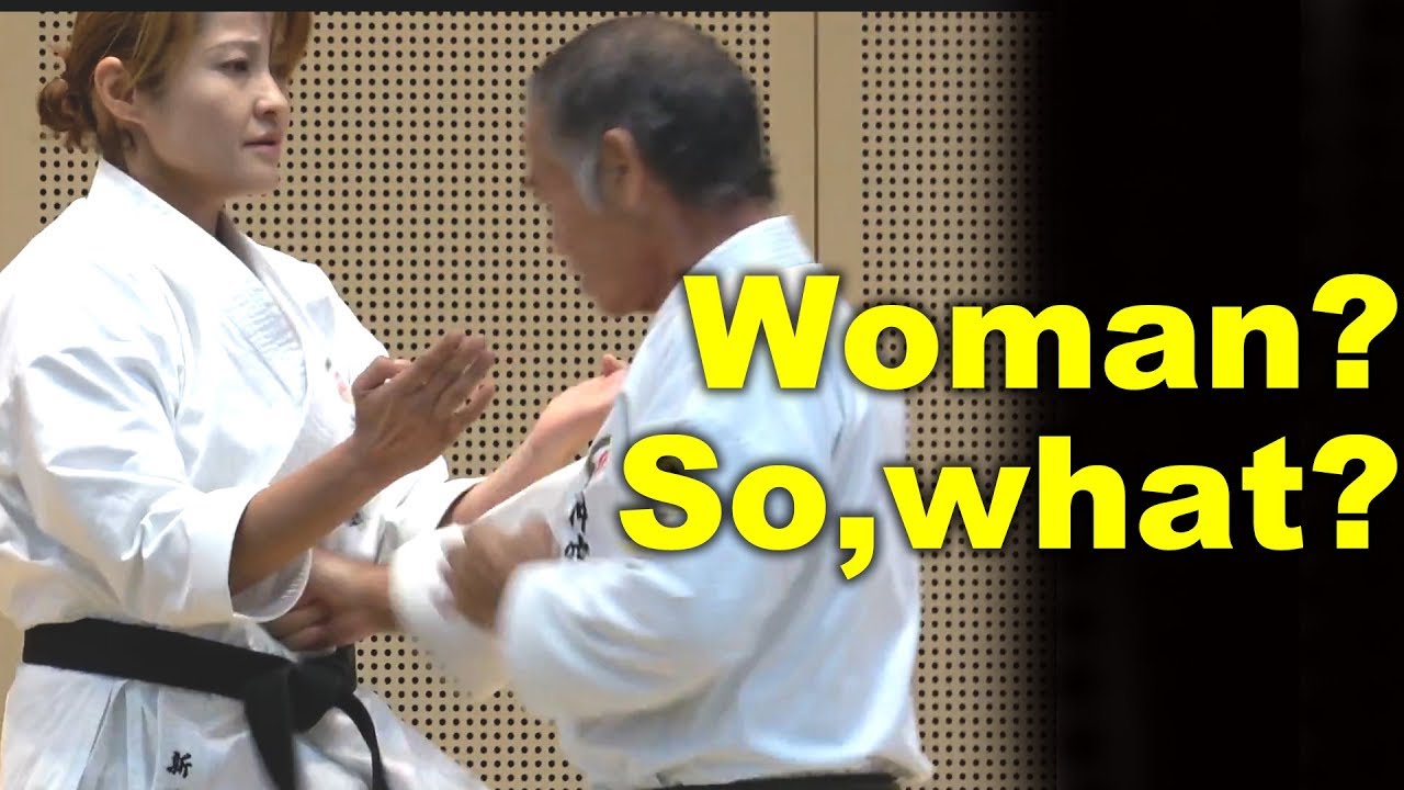 Okinawa Karate doesn't matter if it's a WOMAN or not | Uechi-ryu Kitae Sanchin | 上地流 鍛え | サンチン