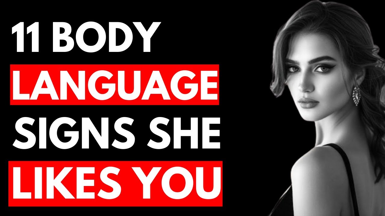 11 Body Language Signs She's Attracted To You - HIDDEN Signals She Likes You | Stoic Quotes