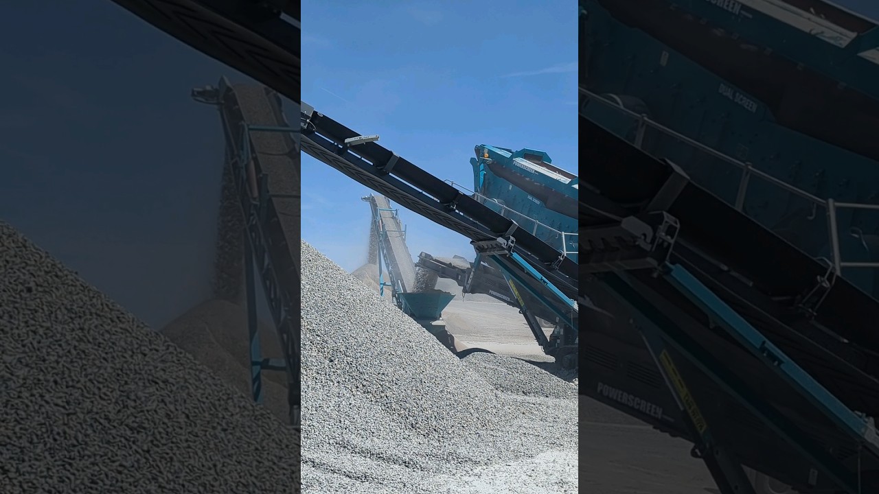 The 2200 in action! #quarry #screening #rockcrushing