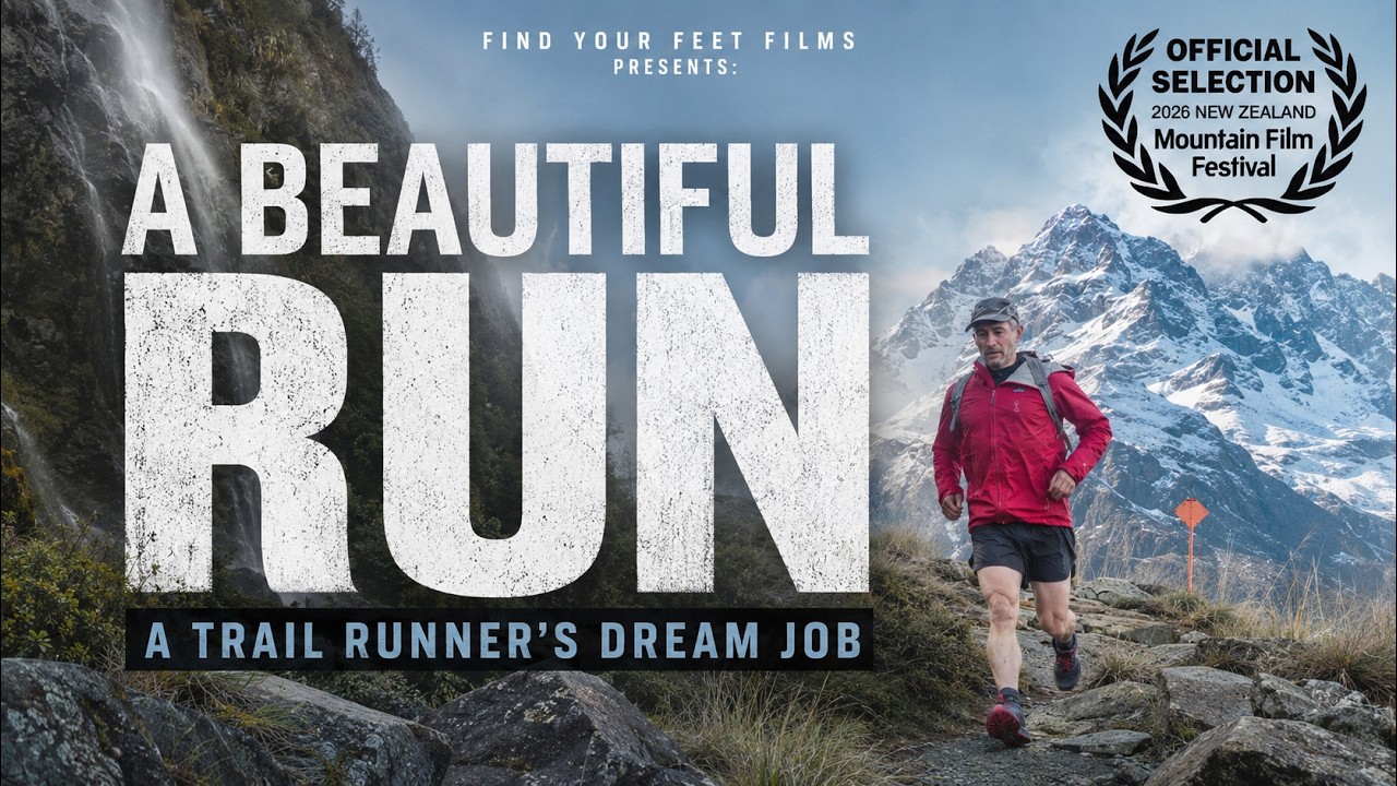 He Runs 32km Through the Mountains… for Work?! | Trail Running Film
