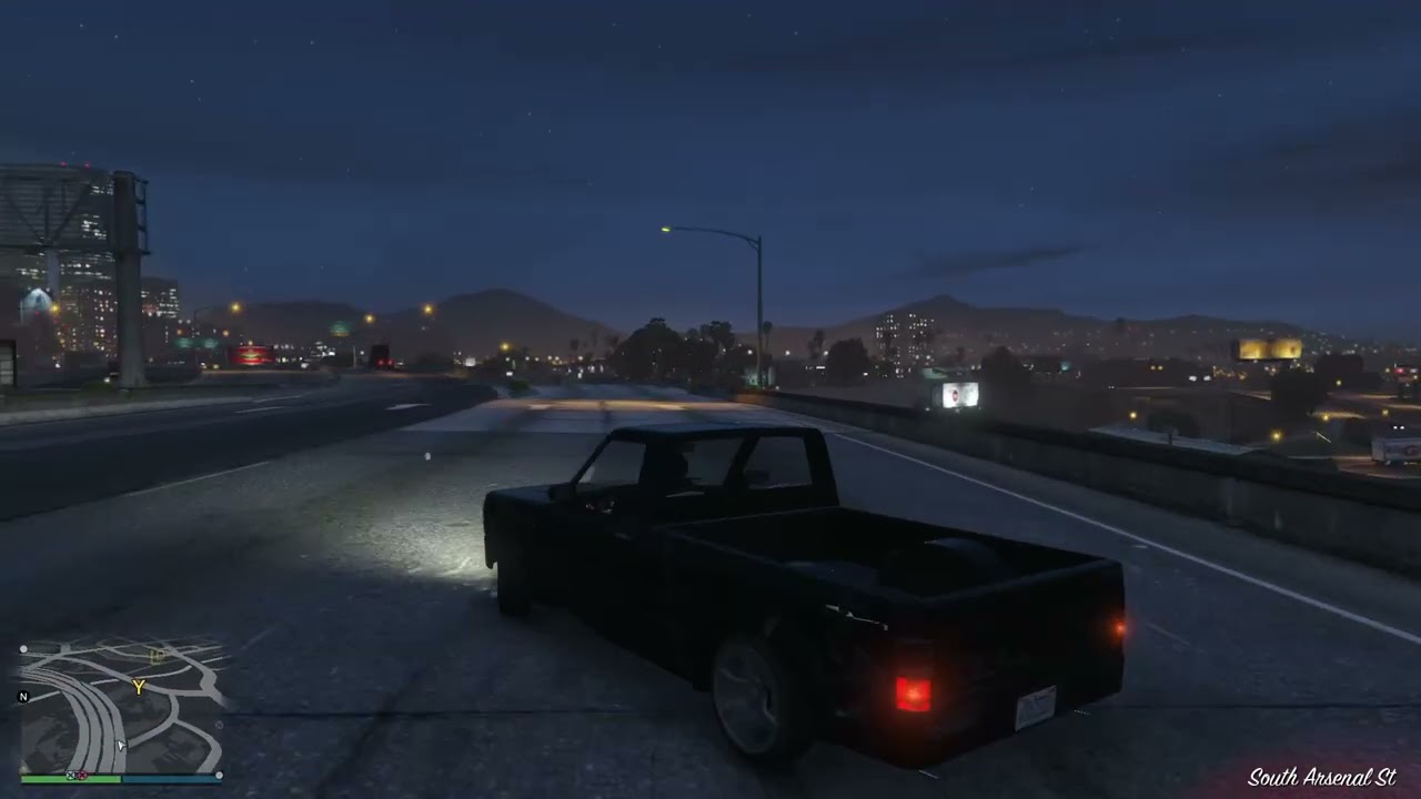 Chill drifting across los sandos