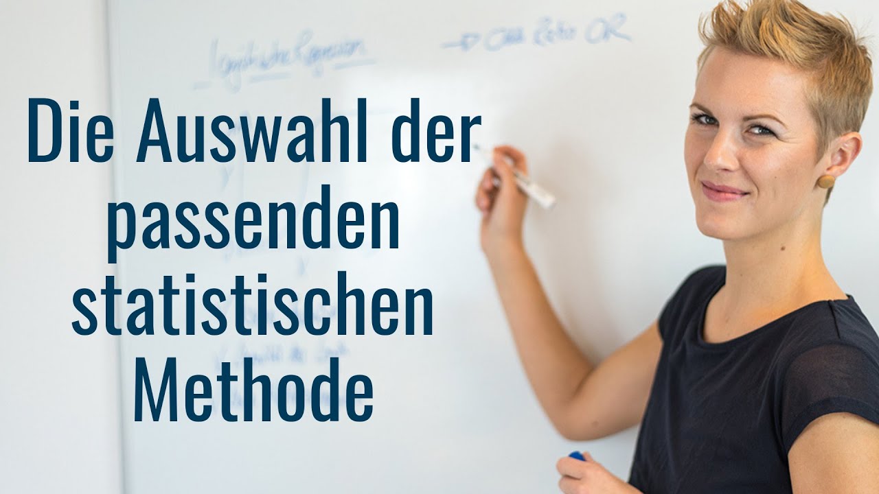 Die Auswahl der passenden statistischen Methode