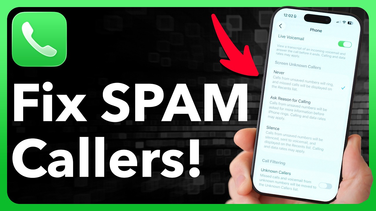 STOP Spam & Unknown Calls - Turn This iPhone Setting ON