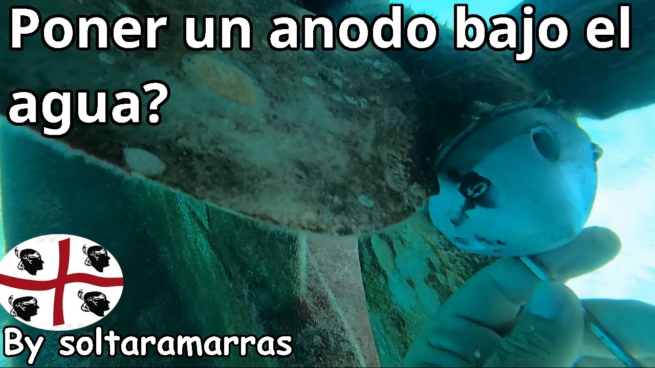 CAMBIAMOS EL ANODO DE LA HELICE A FLOTE