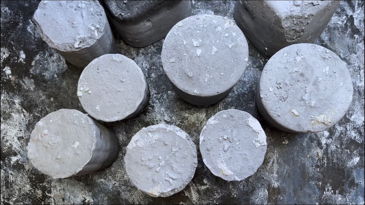 Gray cylinders | Asmr | Gymchalk | Sleepaid