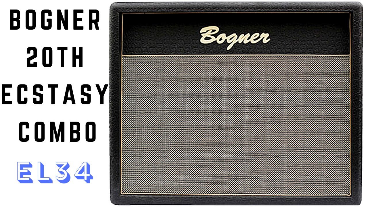 Bogner Ecstasy 20th Anniversary 2x12 Combo EL34 | Studio Quality