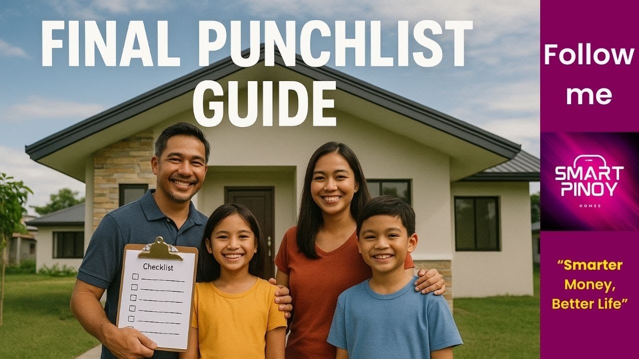 Final Punchlist & Turnover Guide for Pinoy Homes