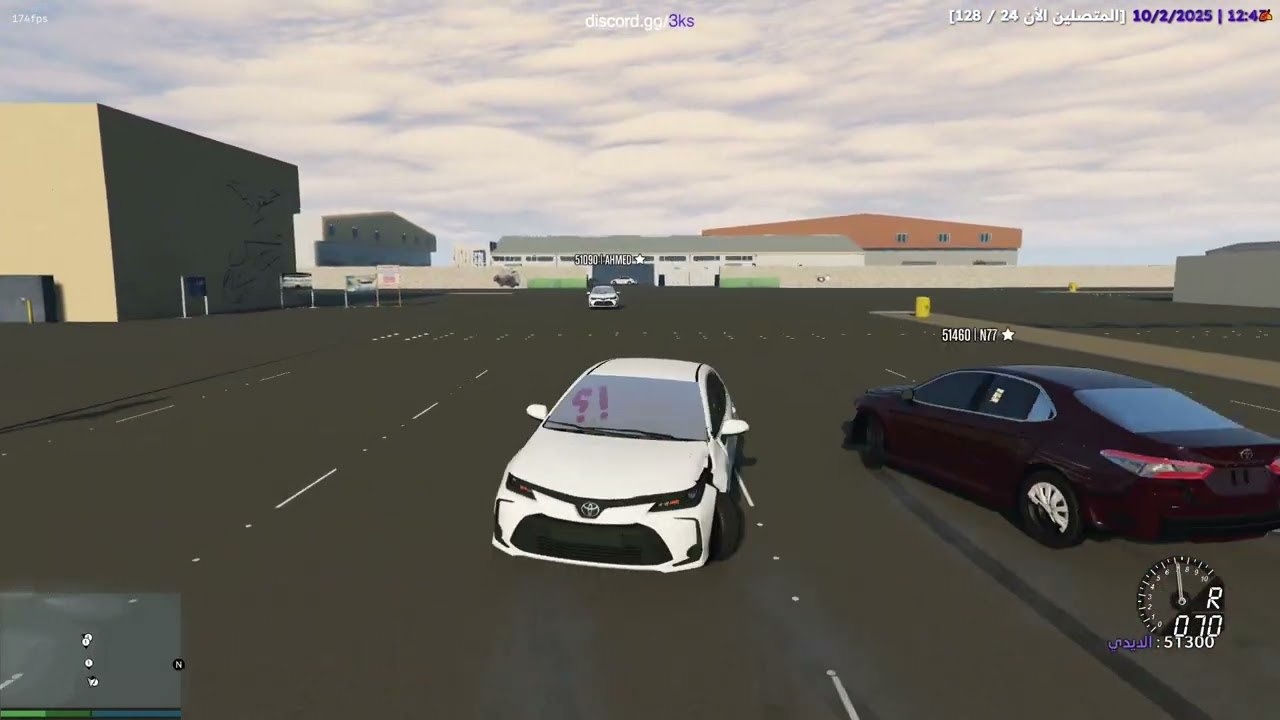 FiveM® by Cfx re    سعودي هجوله  هجولة  عكس للهجولة   {KSA}   Team 3ks   Saudi Drift   تيم عكس 1446