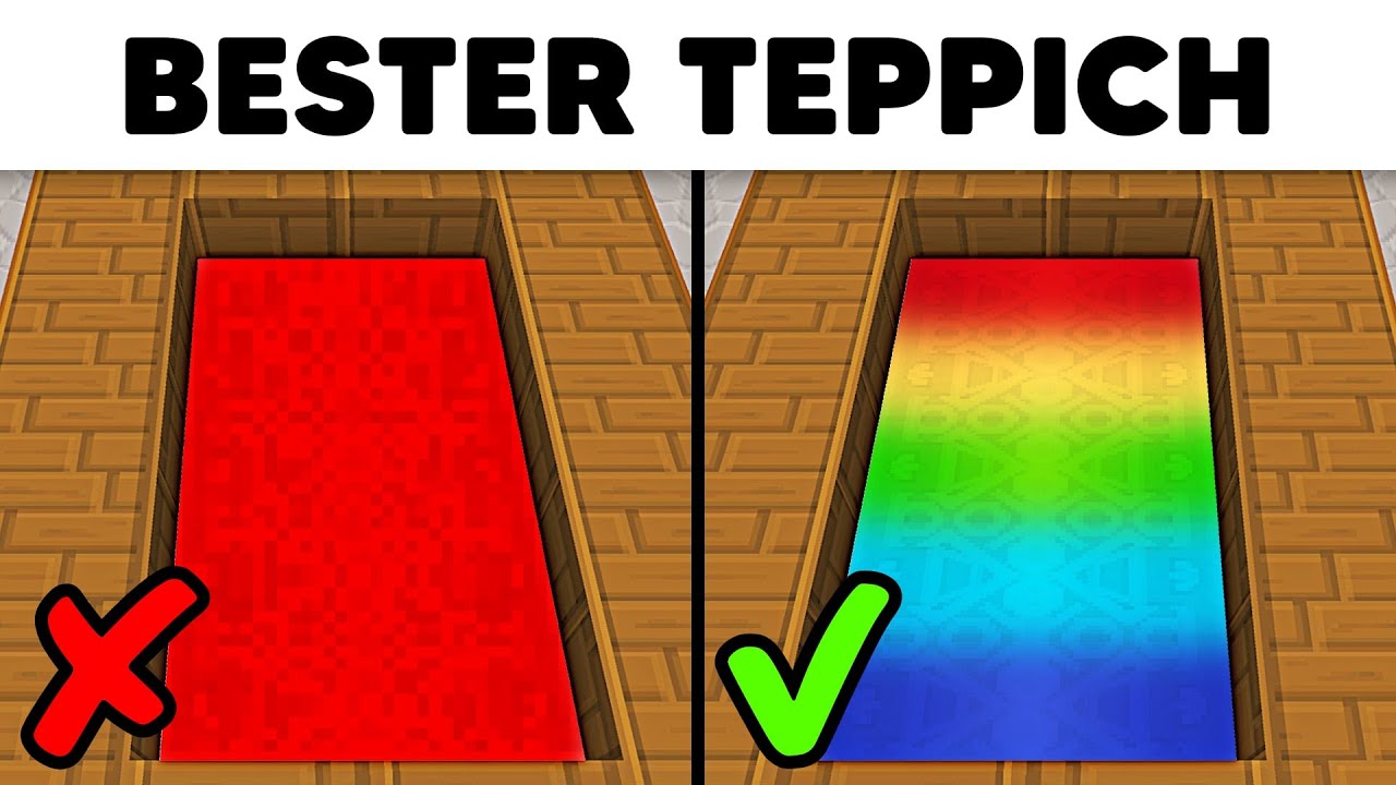 34 MINECRAFT HACKS um deine FREUNDE zu beeindrucken!
