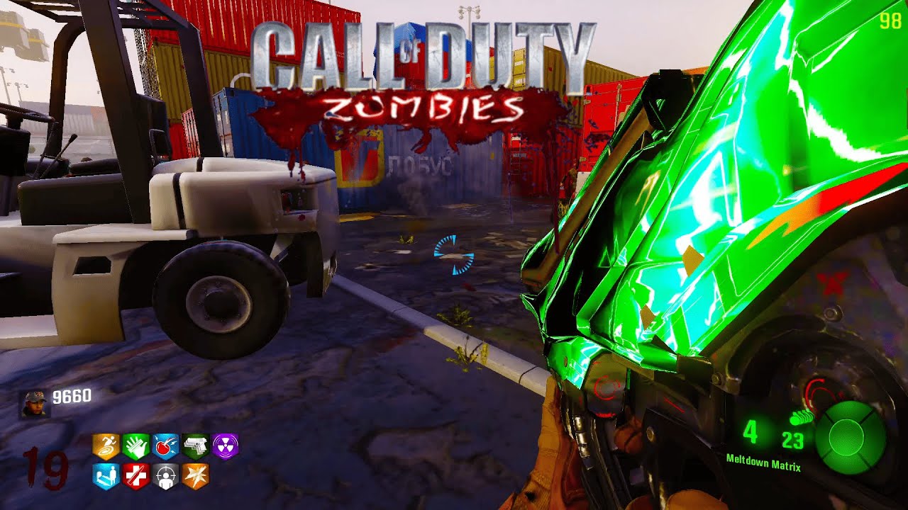CALL OF DUTY BLACK OPS III ZOMBIES. ZOMBIES EN CARGAMENTO