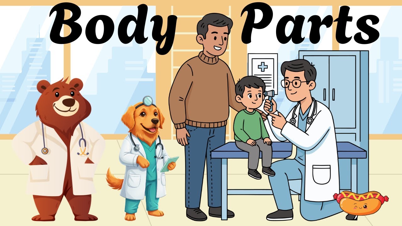 Body parts + Quiz