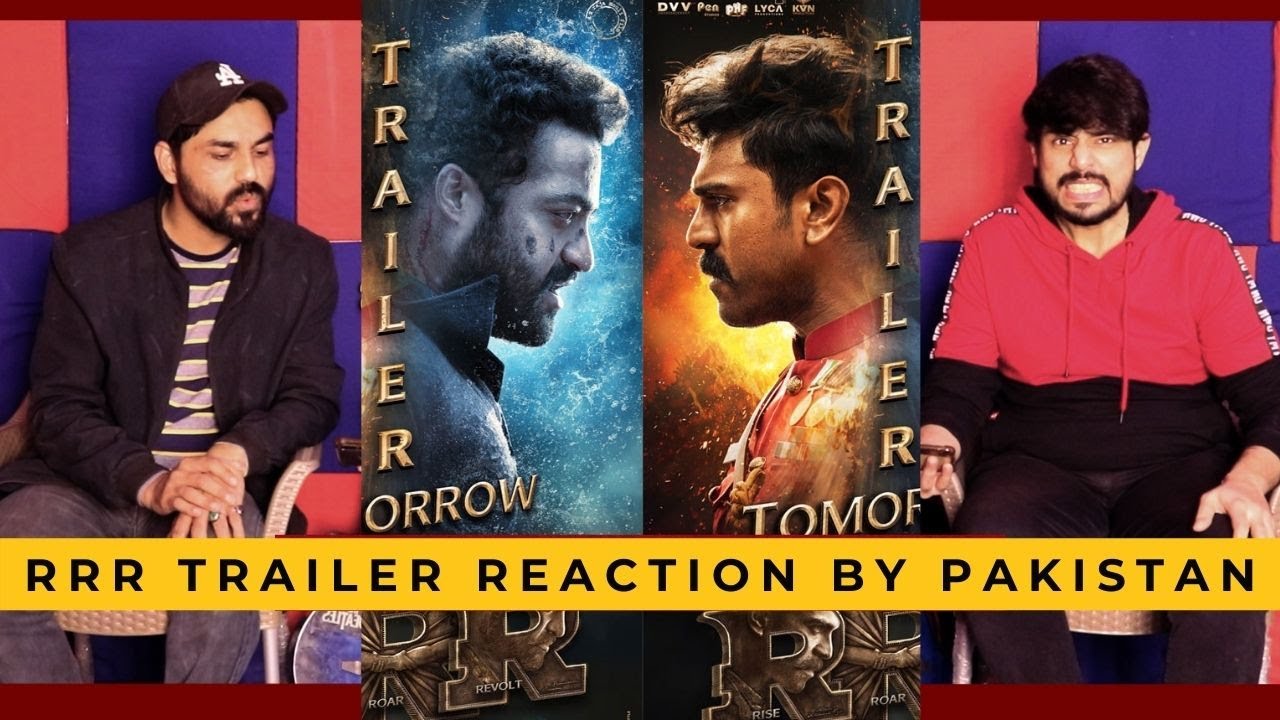 RRR Trailer Reaction Pakistan  - NTR, Ram Charan, Ajay Devgn, Alia Bhatt | SS Rajamouli
