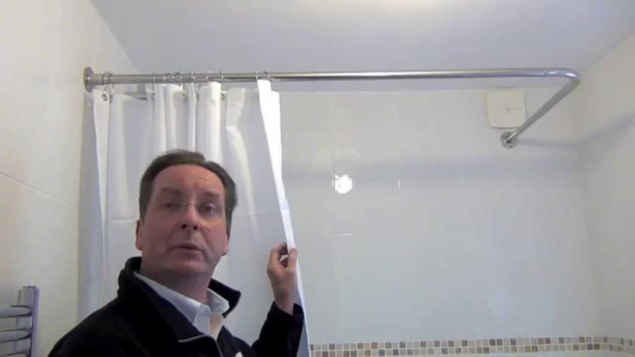 Byretech Shower Curtain Rail Installation