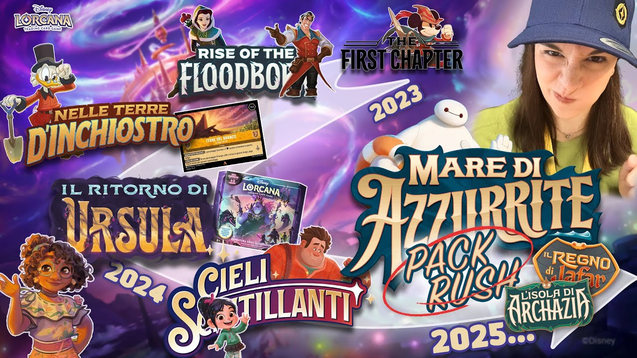 Disney LORCANA - TUTTO quello che devi sapere! | Inizio, evoluzione, PACK RUSH, futuro!