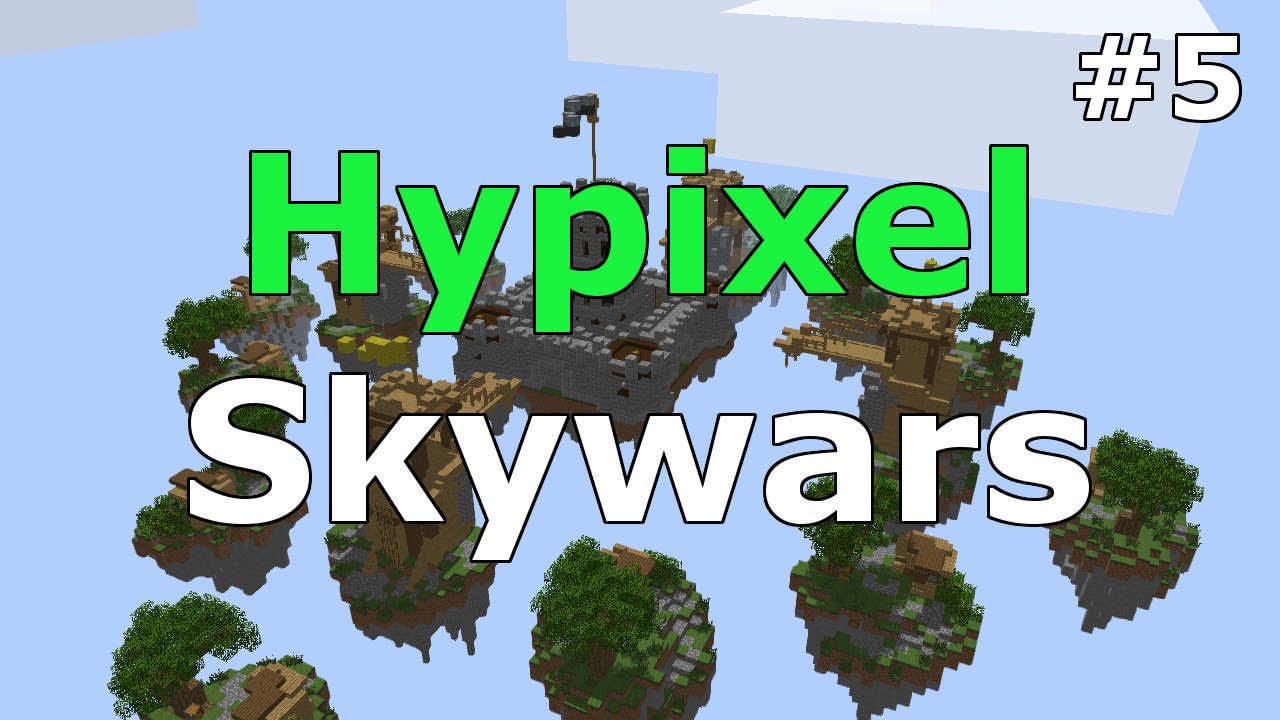 HYPIXEL SKYWARS #5 ~ SOLO MONTAGE w/ Background Music!!!