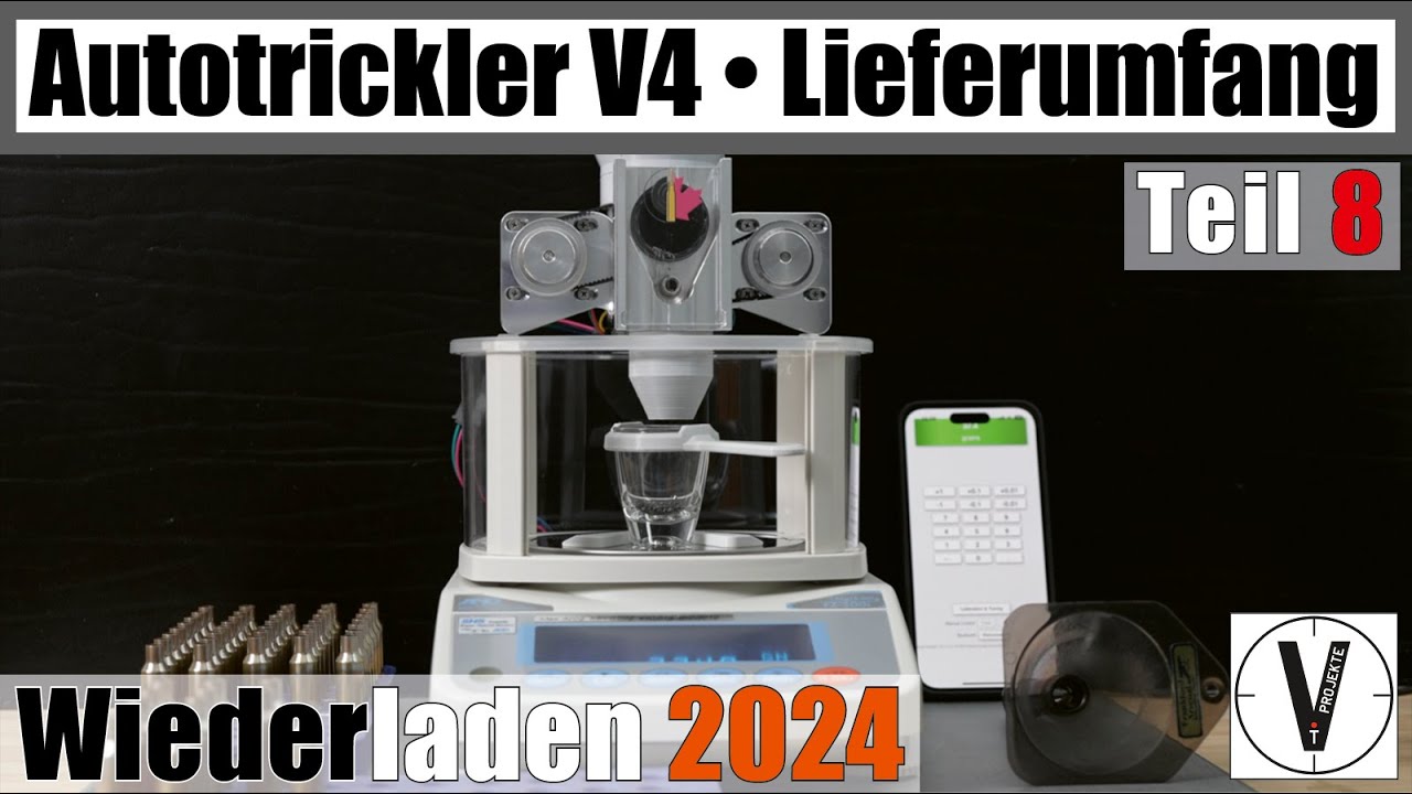 Autotrickler V4 • Lieferumfang • alle Teile • Wiederladen 2024 • Teil 8