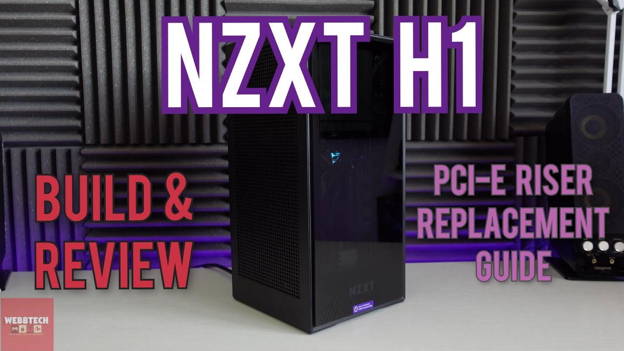 NZXT H1 M-ITX PC Case - Build & Review + PCI-e Riser Replacement