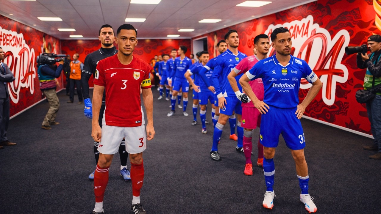 PERSIB BANDUNG VS TIMNAS INDONESIA! DUEL PANAS LAWAN JUARA LIGA 1, GARUDA DIUJI HABIS2AN! PES 2021