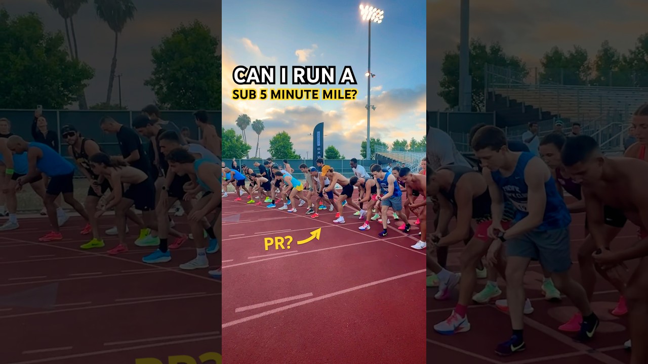 Can I Run A Mile in LESS Than 5 Minutes? 👀🏃🏼&zwj;♂️