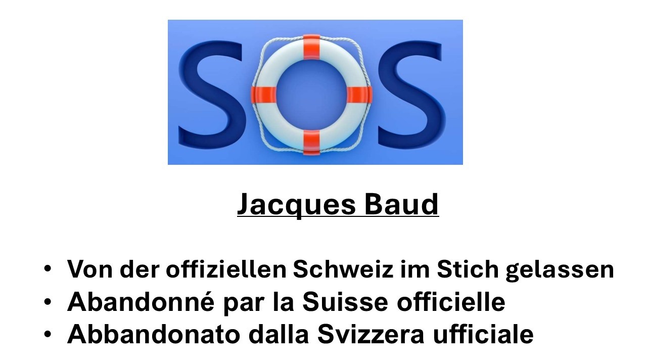 Wenn Politik über dem Recht steht - Ein Besuch bei Jacques Baud