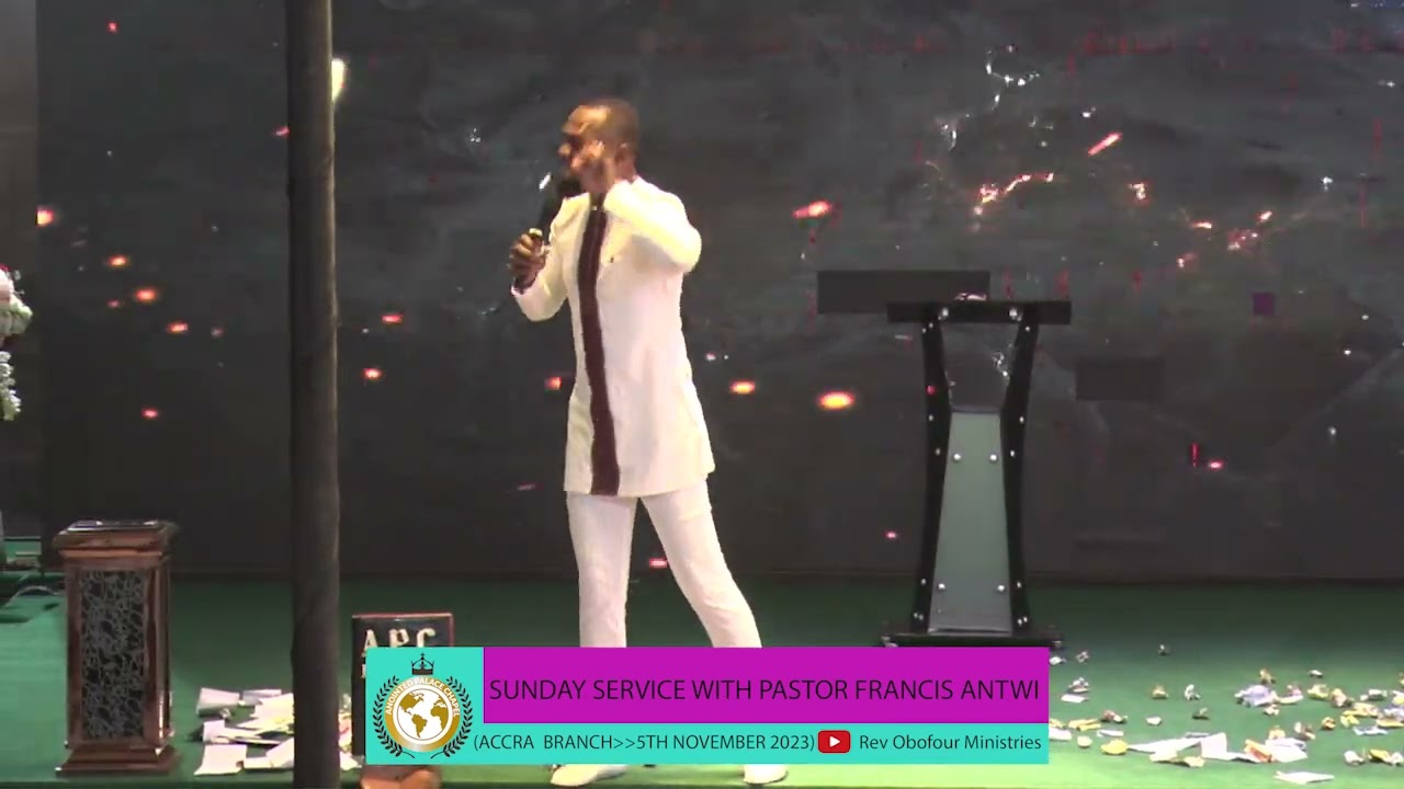 MESSAGE 5TH NOVEMBER,2023 SUNDAY SERVICE ACCRA BRANCH
