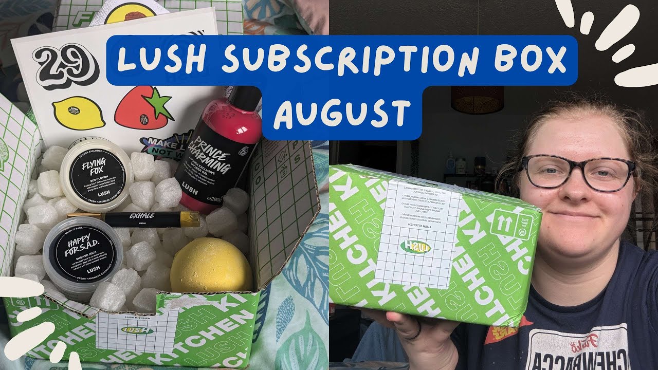 LUSH KITCHEN SUBSCRIPTION BOX | August 2024 ☀️