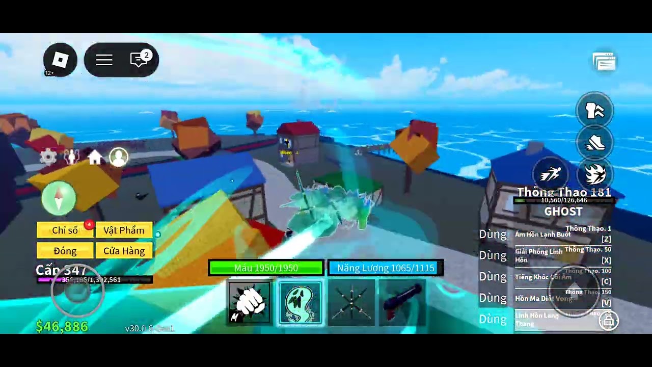 Blox fruits #42: mở khoá nhiệm vụ cuối cùng của làng dung nham