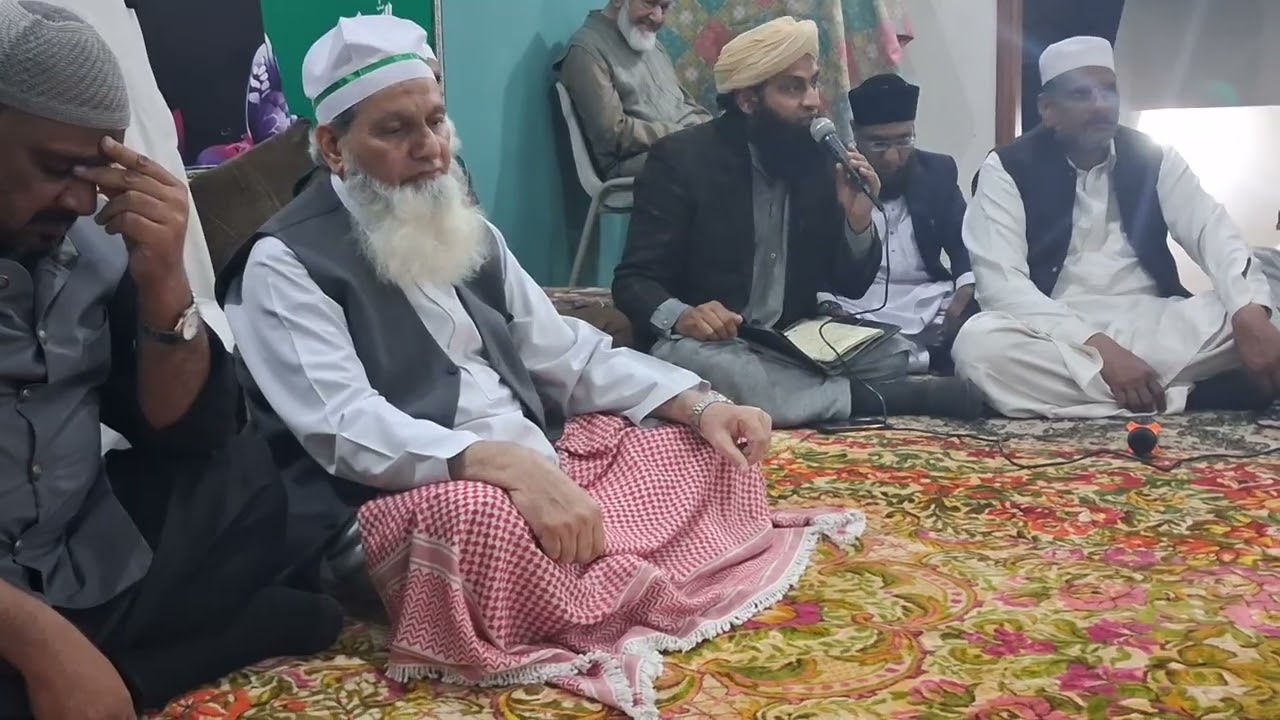 محفل ذکر و فکر فروری 2026 آستانہ عالیہ خیریہ رشیدیہ ہما بلاک علامہ اقبال ٹاؤن لاہور 