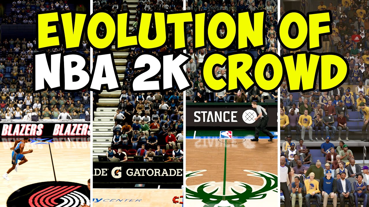 Evolution Of NBA 2K Crowd  NBA 2K - NBA 2K23