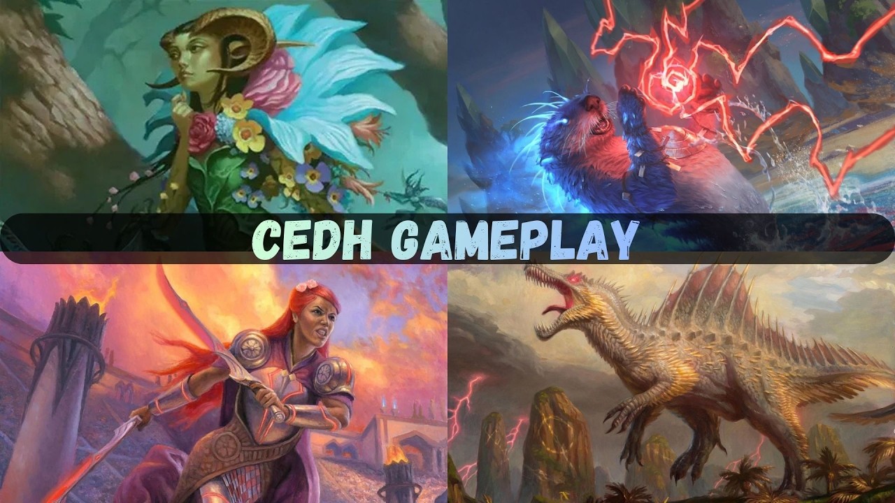 Maralen, Fae Ascendant vs Lutri the Spellchaser vs Etali, Primal Conqueror vs Najeela cEDH Gameplay