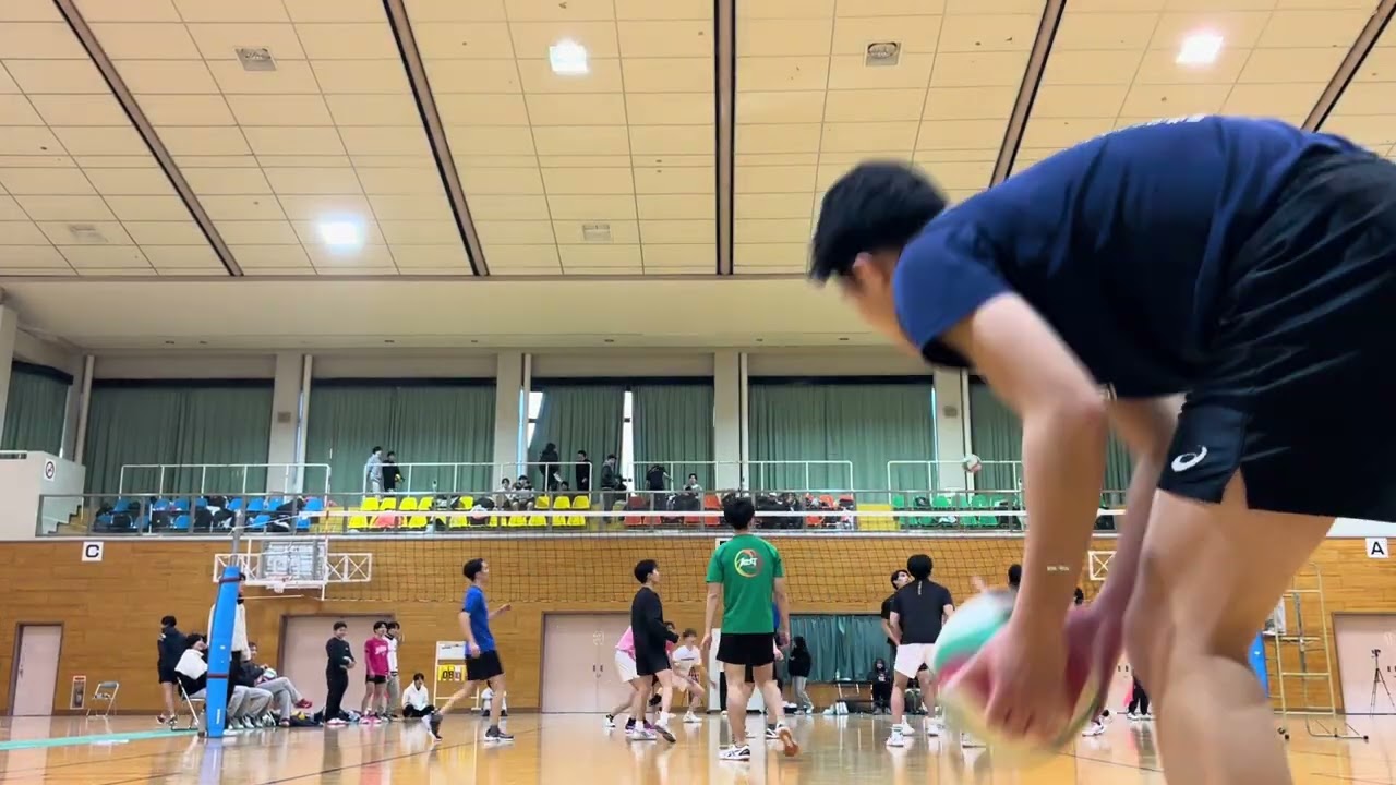 2026年2月19日しゅうゆうはい予選トーナメント決勝1セット目