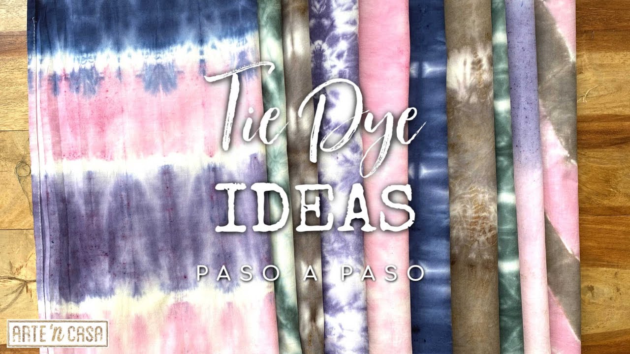 Cómo teñir camisetas en 5 minutos - Ideas DIY Tie-Dye