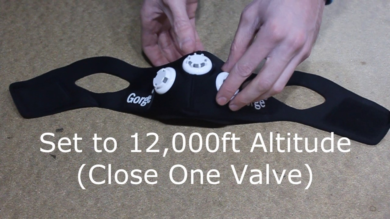 Gorge Altitude Training Mask how to set up and use