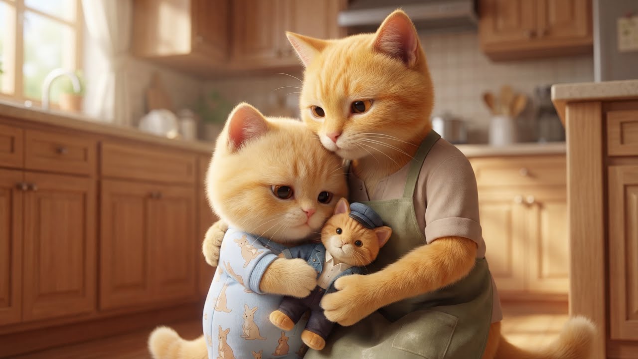 MamaCat & BabyKitty | The Plush That Never Left
