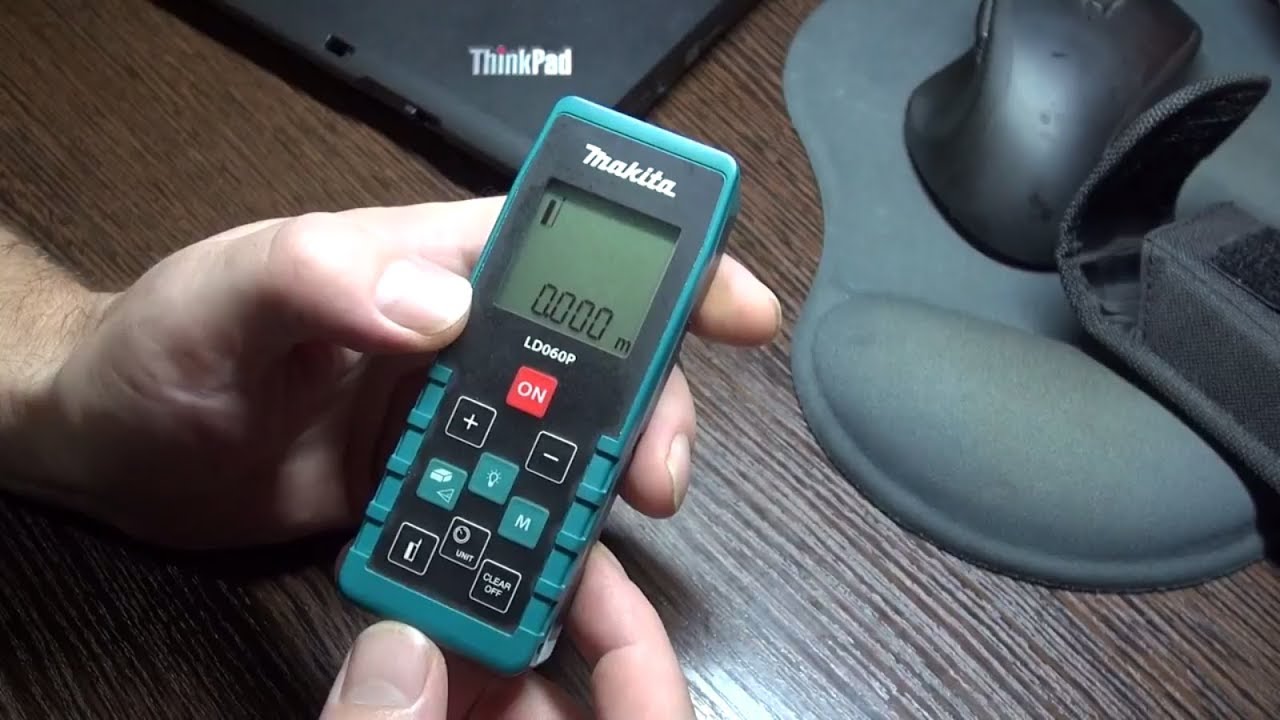 Выбор лазерного дальномера / рулетки на примере Makita LD060P