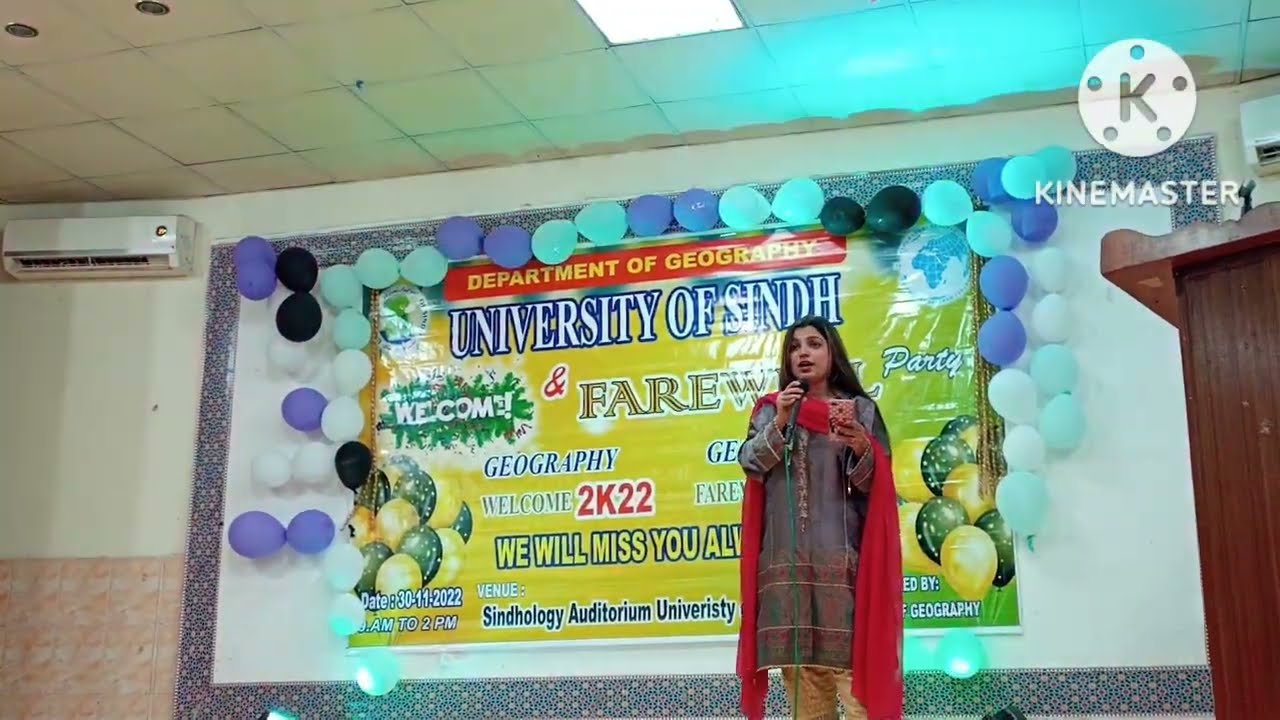 Students party at University of Sindh jamshoro