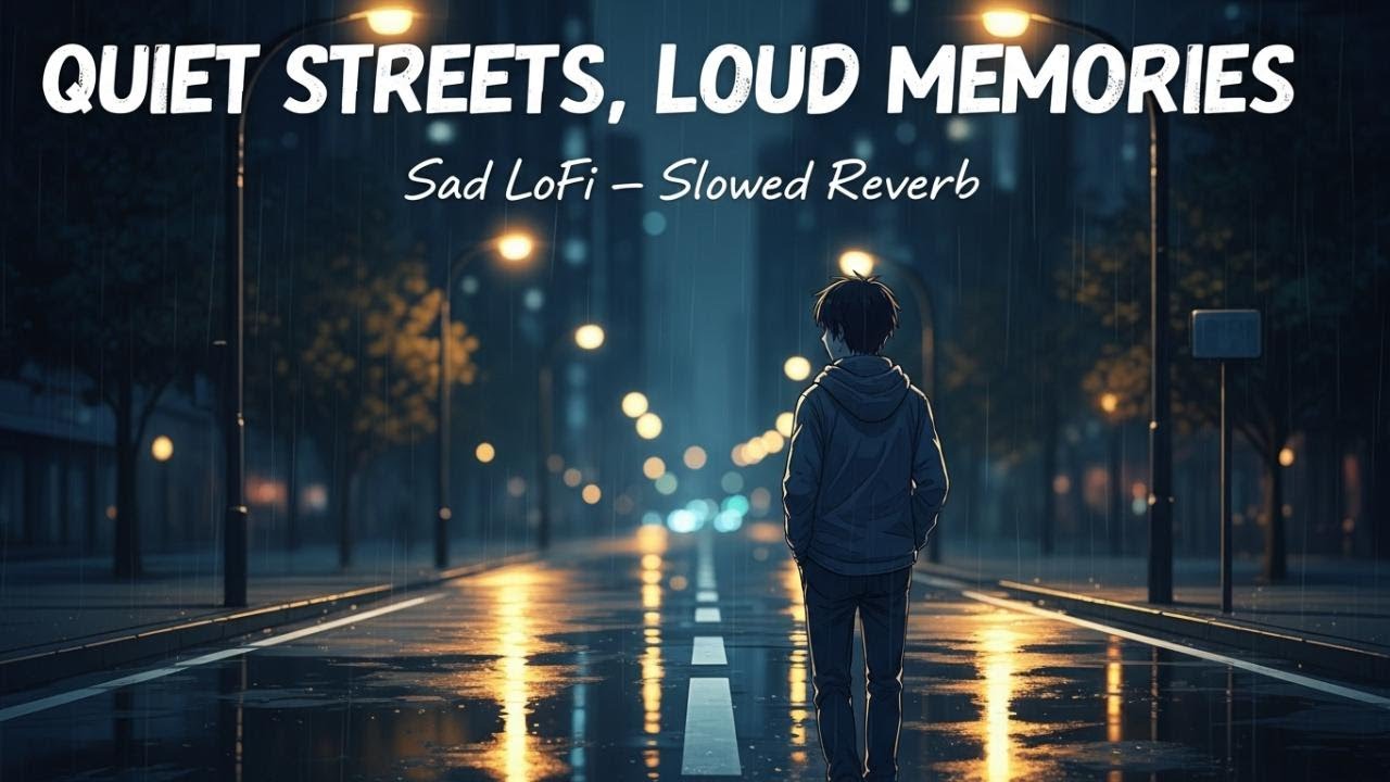 Quiet Streets, Loud Memories 🌙 | Sad Lo-Fi Slowed Reverb — [NO COPYRIGHT MUSIC LOFI]