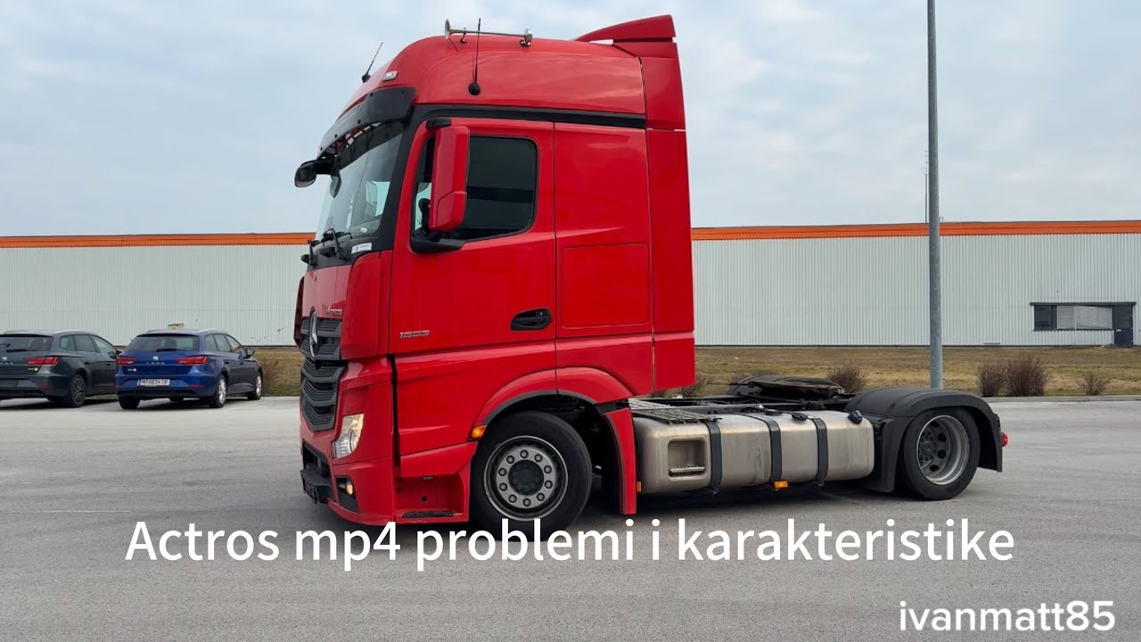 Actros mp4 problemi i karakteristike