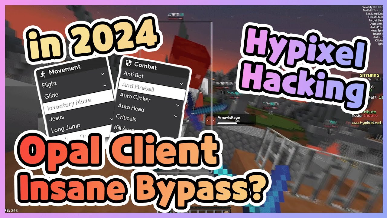 Opal Client | New Insane Hypixel Bypass in 2024?