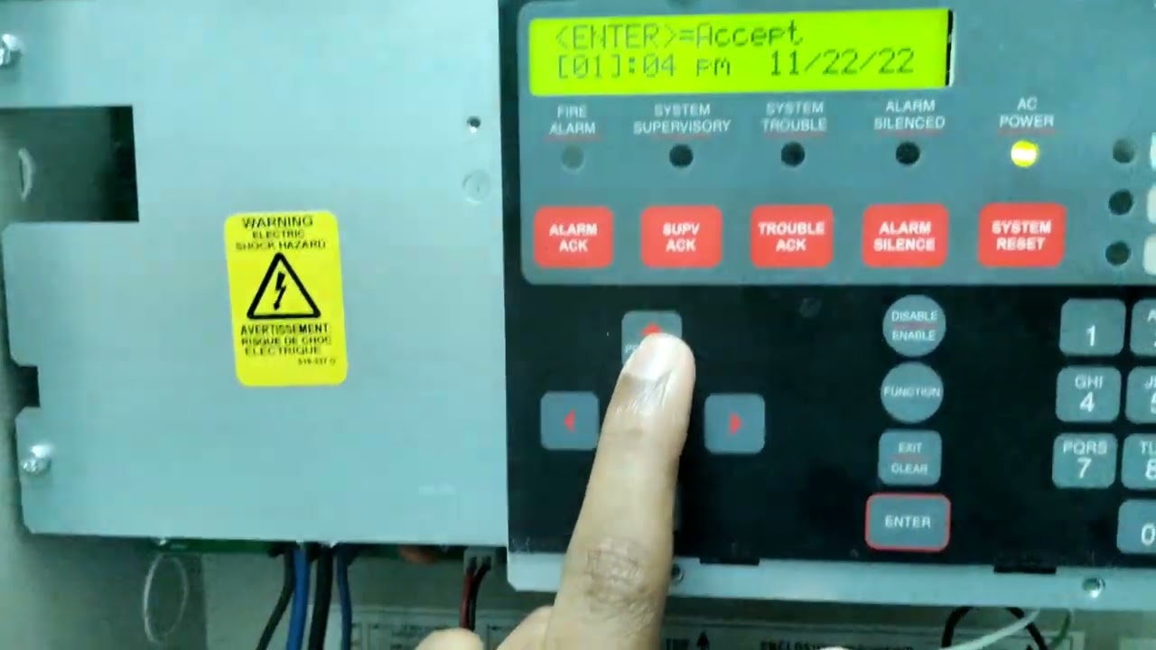 simplex 4008 fire alarm system @firemantech @firealarmperson