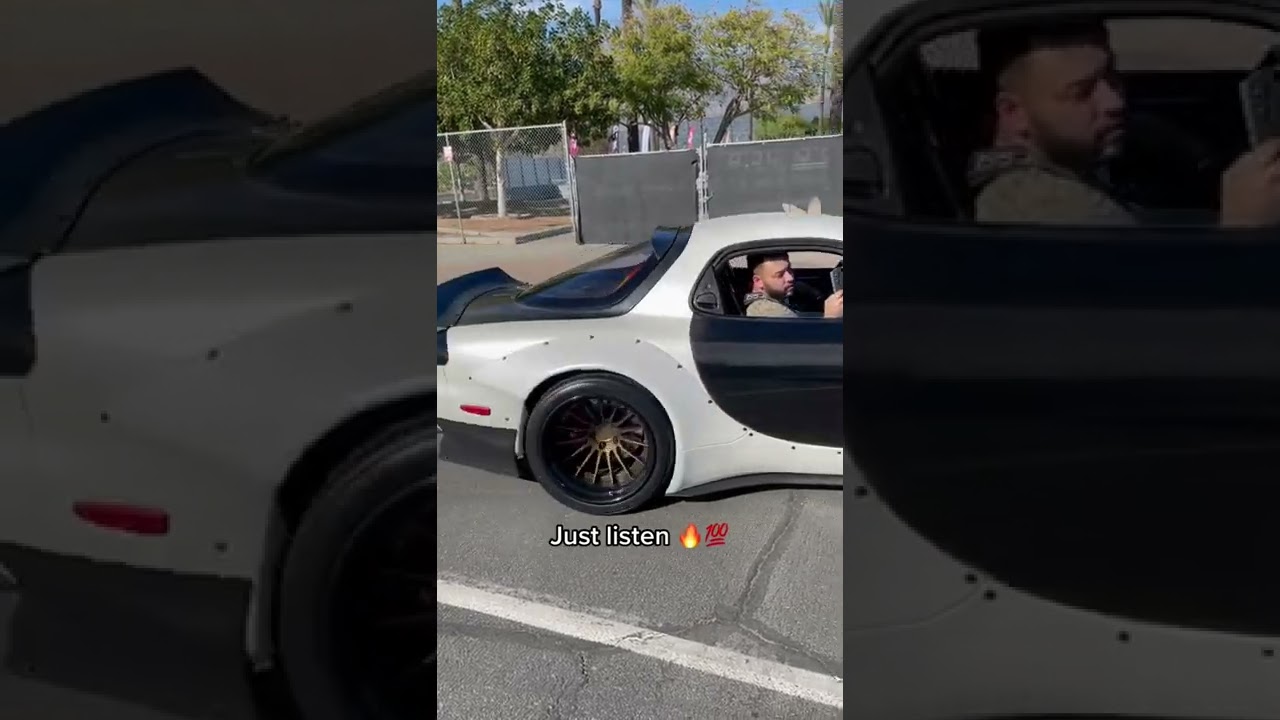 Mazda RX-7 sound