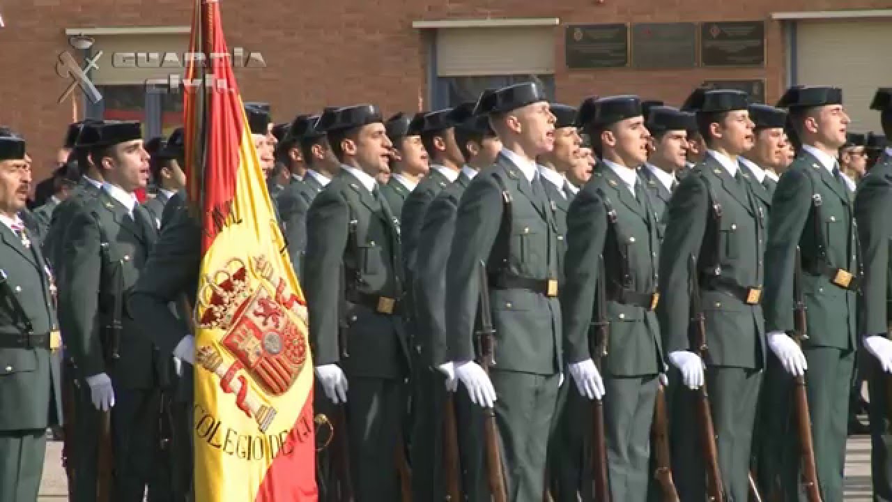 Jura de Bandera de la 98ª Promoción de Guardias Jóvenes en Valdemoro (Madrid)