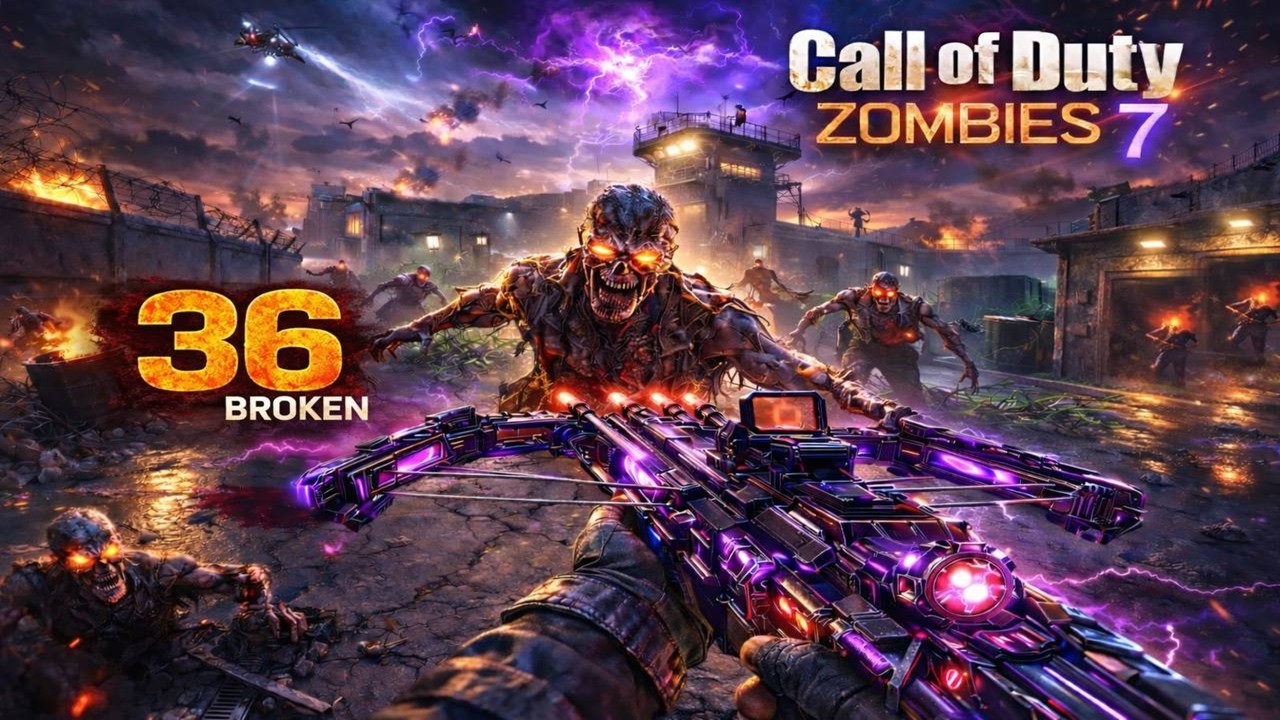أقوى سلاح في black ops 7 zombies ؟ NX المدمر يفجر راوندات