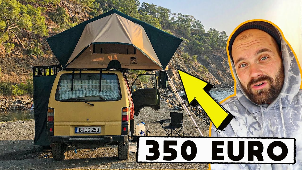 NEUES Dachzelt f&uuml;r 350&euro; in der T&uuml;rkei gekauft!