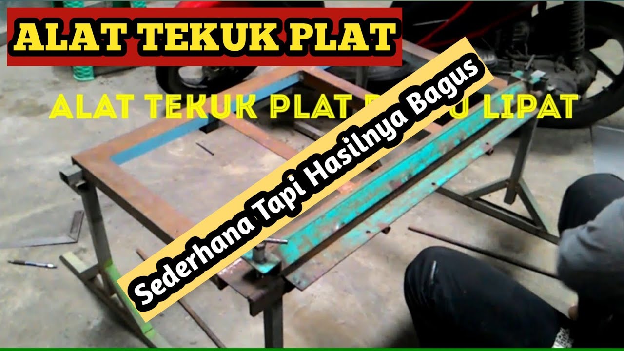 Alat tekuk plat pintu lipat mudah, cepat, simpel, murah,praktis