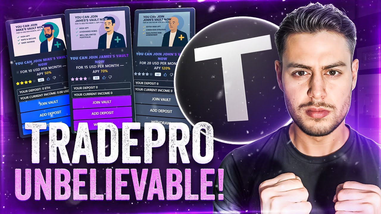 TradePro Web3 Review: Smart Contract Crypto Vaults Explained