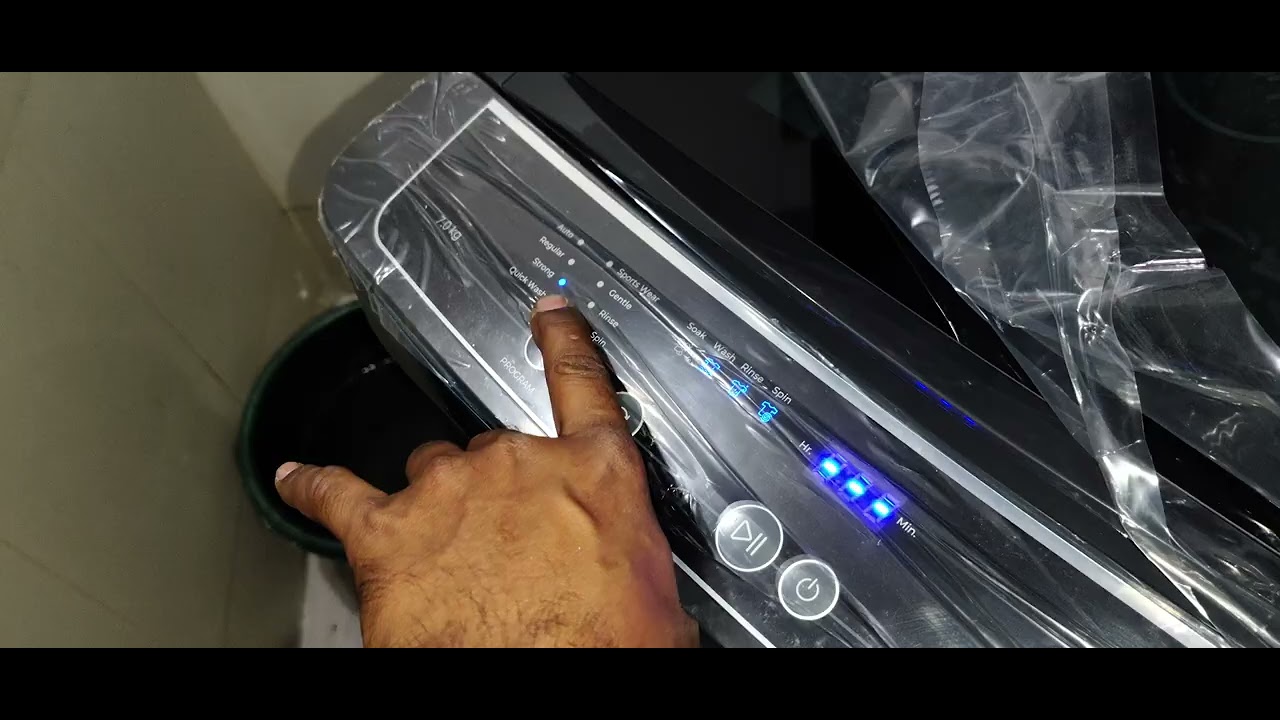 WTEON MGNS 70 5.0FDUNS MTBK  MODEL WASHING MACHINE DEMO ||
