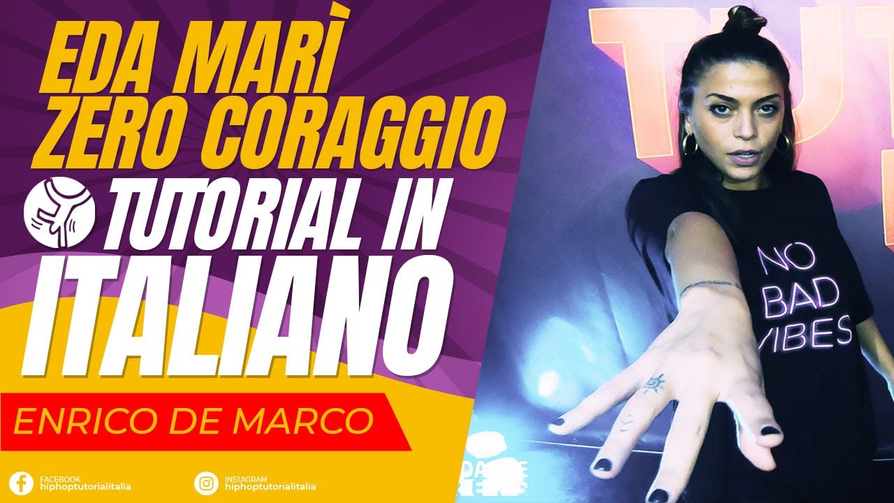 Eda Marì - Zero Coraggio | Tutorial coreografia in italiano